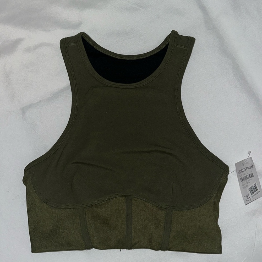 zella croset sports bra